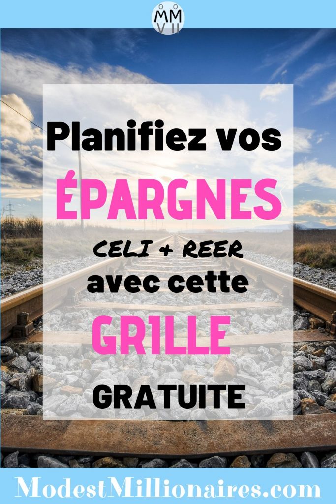 Planifiez vos épargnes avec cette grille gratuite